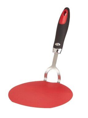Norpro Grip-EZ Flexible Pancake Spatula, 1417R, Red